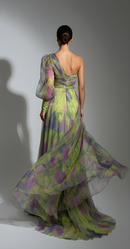 Lyra Off-Shoulder Mesh Dres