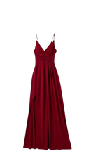 Arwen V-Neck Slit Dress