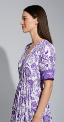 Alina Tie-Dye Maxi Dress