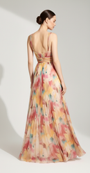 Selina Mesh Print Dress