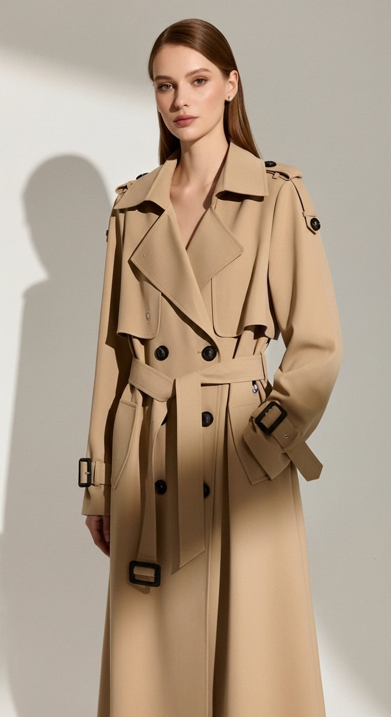 Eleanor British Windbreaker Coat