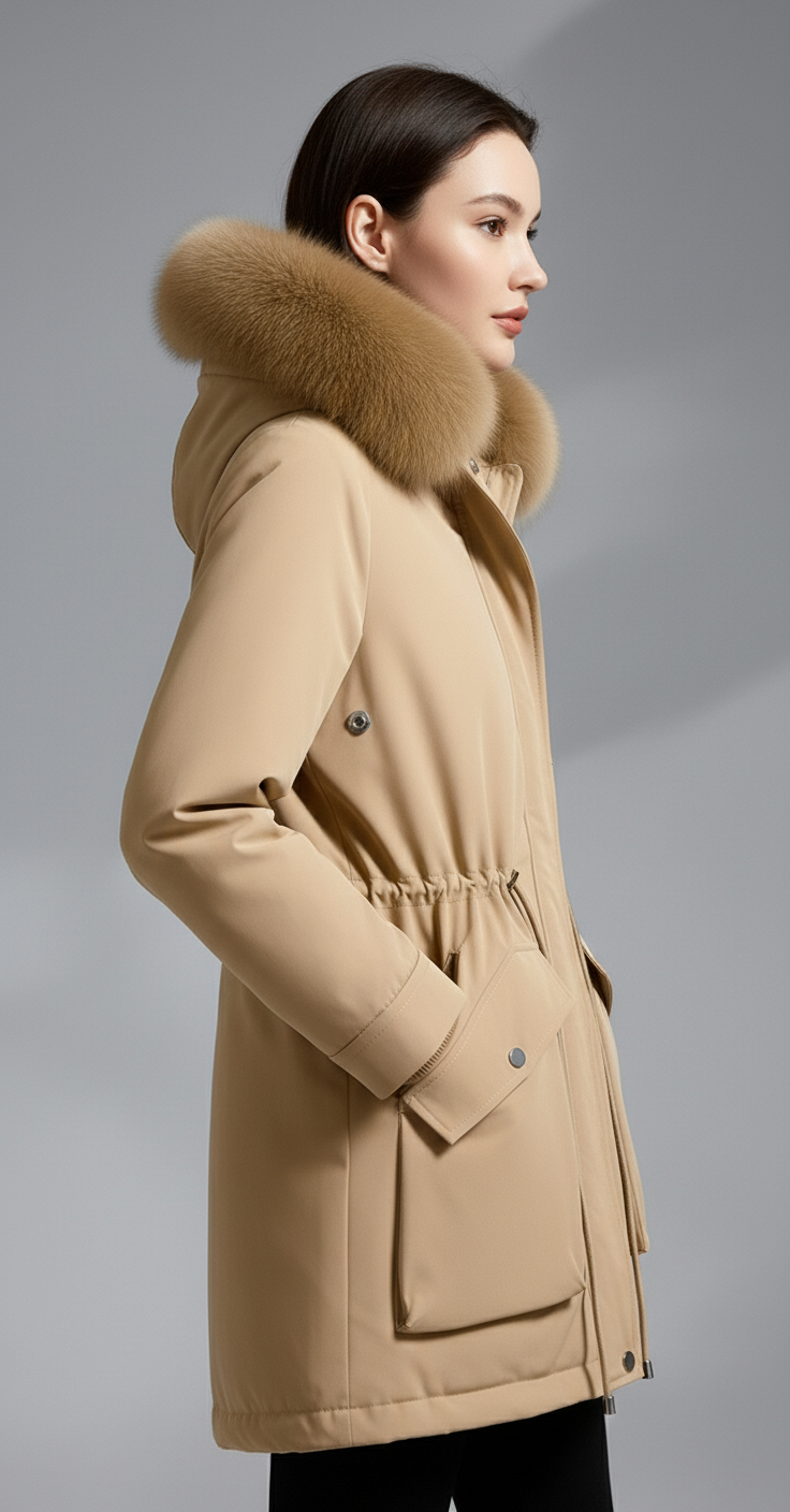 Mira Fleece-Lined Puffer Jacket