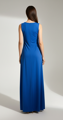 Arwen V-Neck Slit Dress