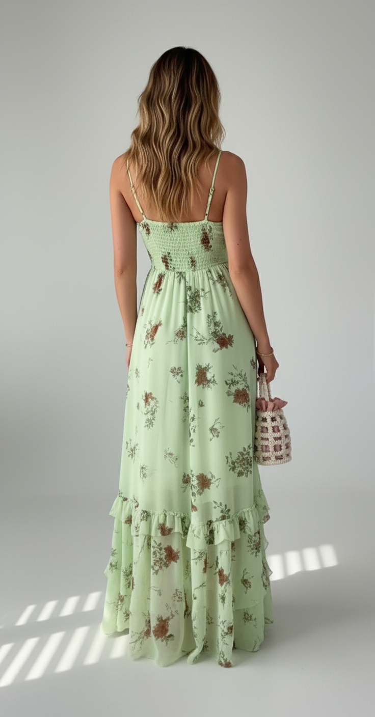 Selene Chiffon Slip Dress