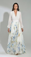 Valentina Printed Maxi Dress