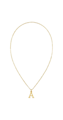 Initial Letter Pendant Necklace