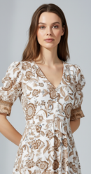 Alina Tie-Dye Maxi Dress