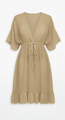 Isla Chiffon Beach Blouse