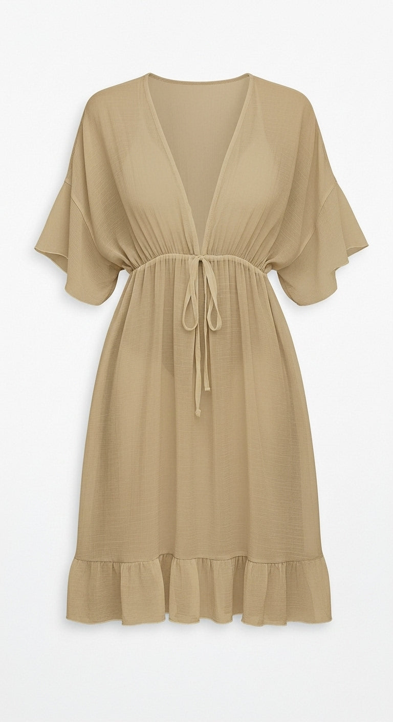 Isla Chiffon Beach Blouse