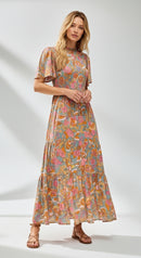 Amélie Floral Maxi Dress