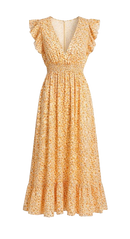 Ivy Irregular Floral Dress