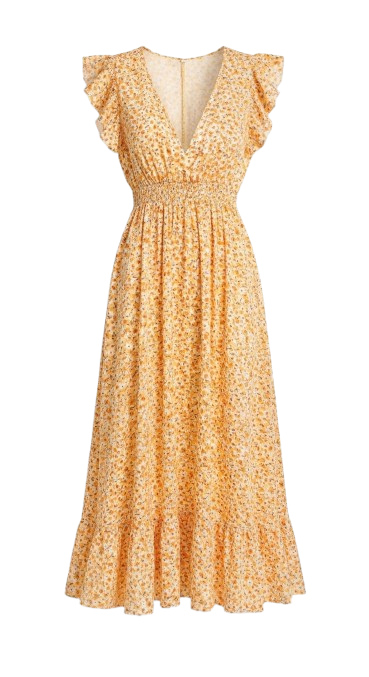 Ivy Irregular Floral Dress