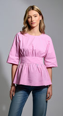 Amira Backless Cotton Top