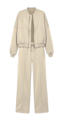 Leonie Slim-Fit Cardigan Set