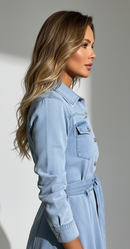 Maris Denim Shirt Dress