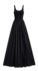 Claire A-Line Black Dress
