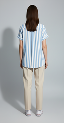 Lina Striped Linen Shirt