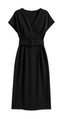 Valeria V-Neck Pencil Dress