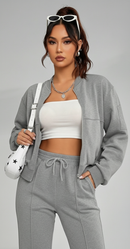 Leonie Slim-Fit Cardigan Set
