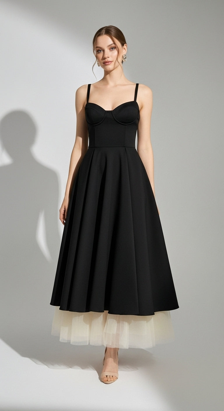 Serena Tulle Maxi Dress