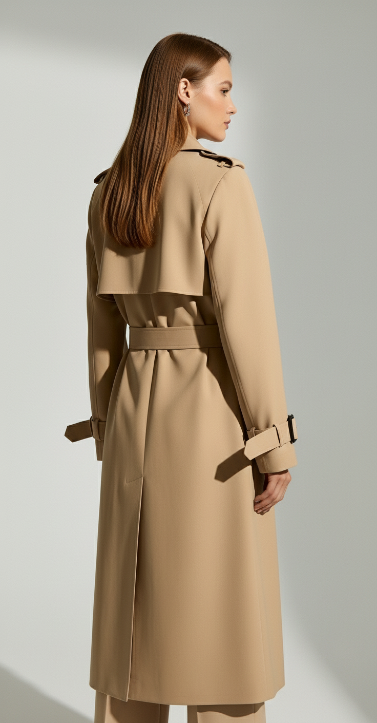 Eleanor British Windbreaker Coat