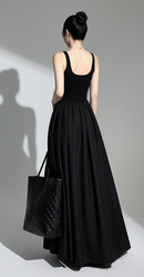 Claire A-Line Black Dress