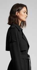Eleanor British Windbreaker Coat