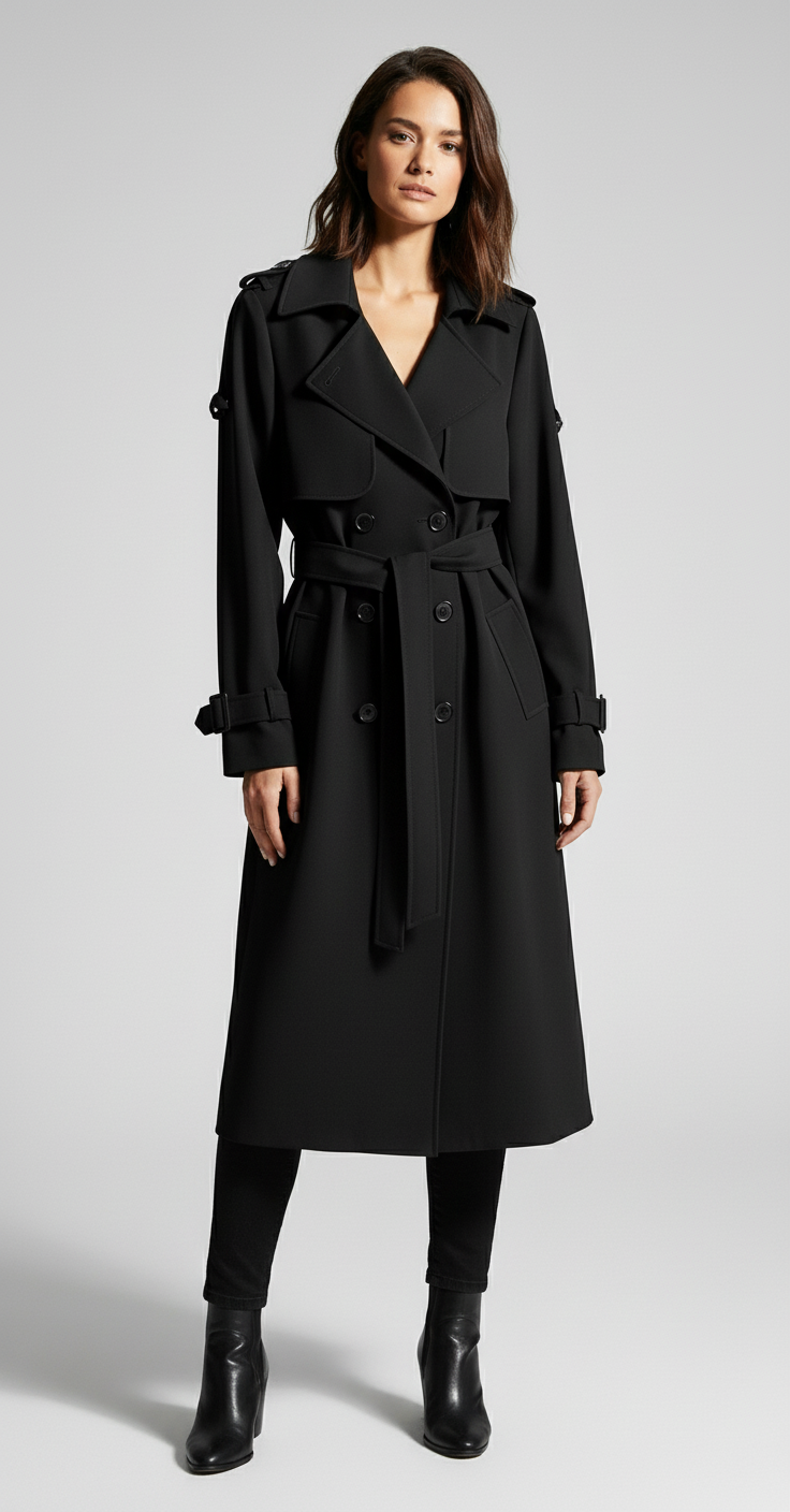 Eleanor British Windbreaker Coat