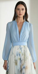 Valentina Printed Maxi Dress