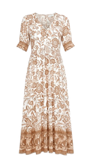 Alina Tie-Dye Maxi Dress