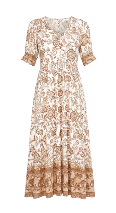 Alina Tie-Dye Maxi Dress