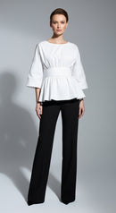 Amira Backless Cotton Top