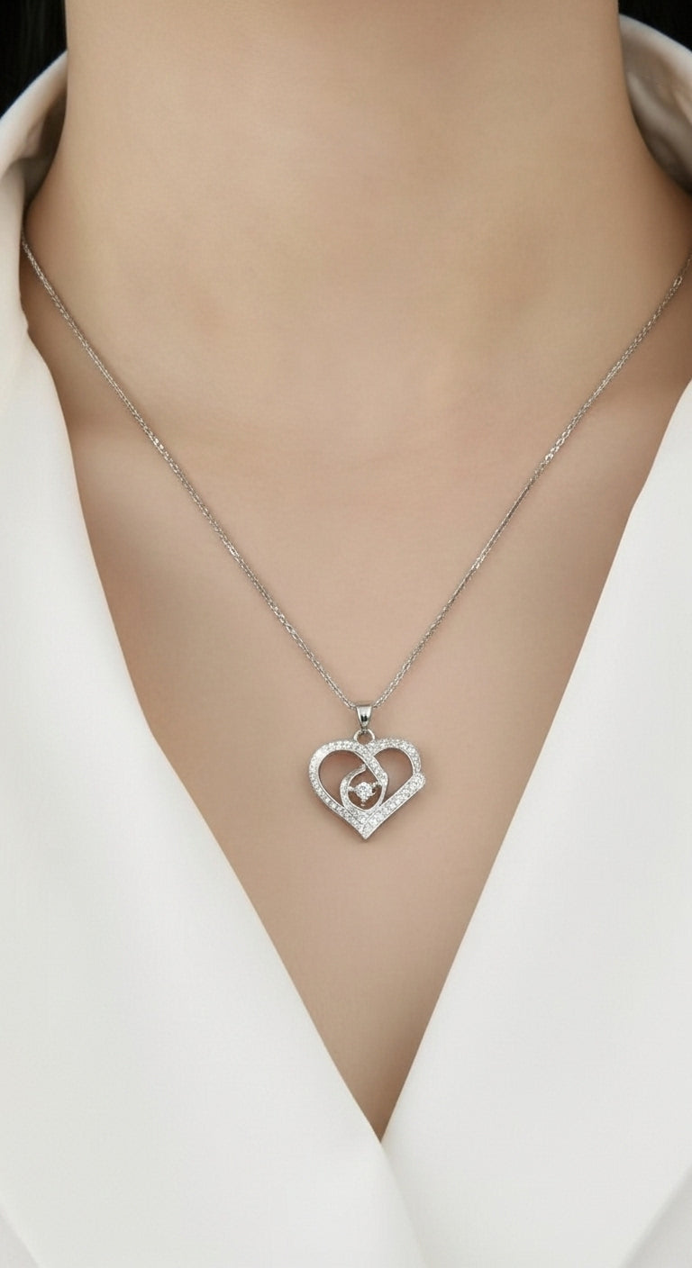 Amour Heart Necklace