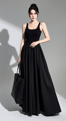 Claire A-Line Black Dress