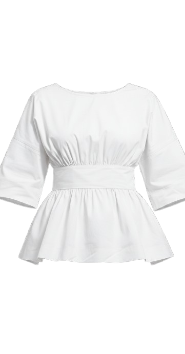 Amira Backless Cotton Top