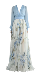 Valentina Printed Maxi Dress