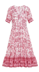 Alina Tie-Dye Maxi Dress