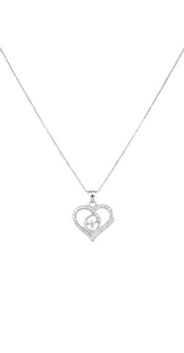 Amour Heart Necklace