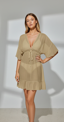 Isla Chiffon Beach Blouse