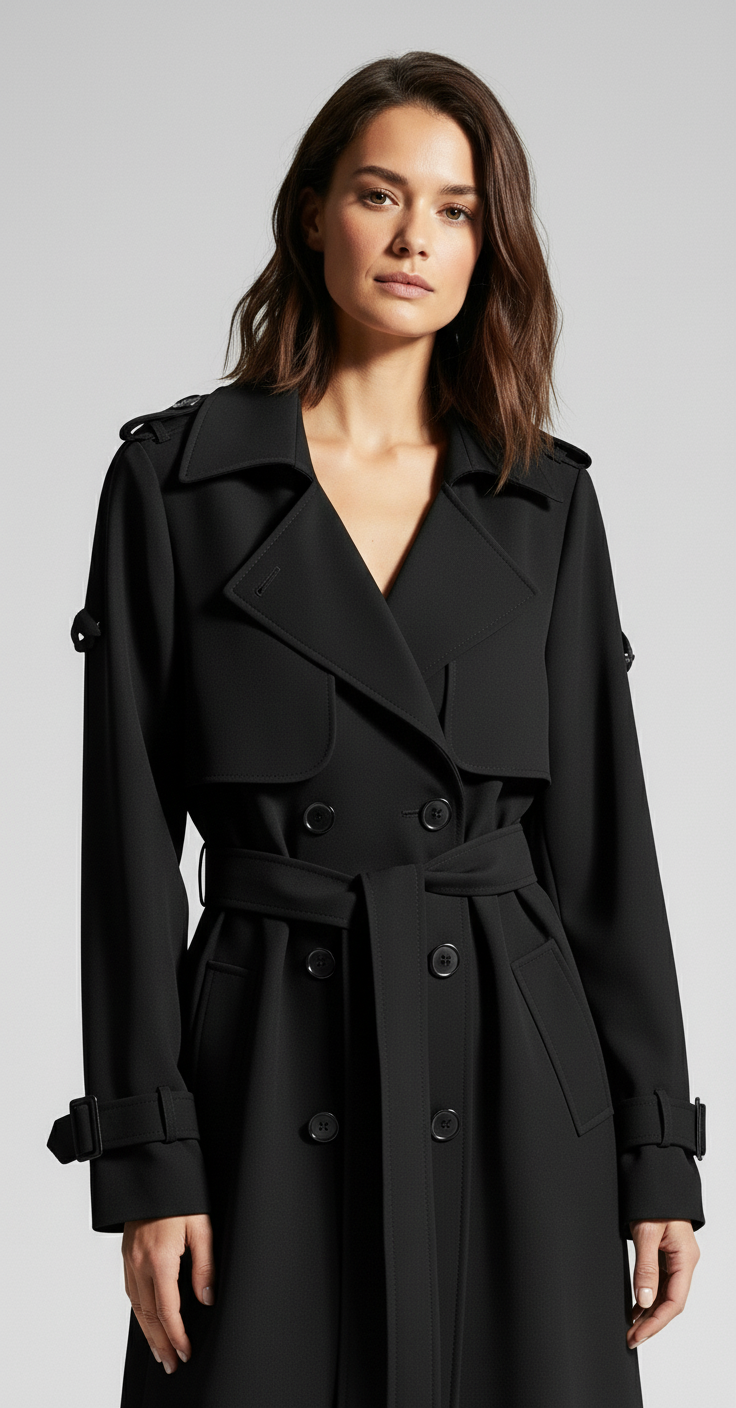 Eleanor British Windbreaker Coat