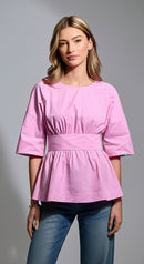 Amira Backless Cotton Top