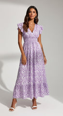 Ivy Irregular Floral Dress