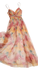 Selina Mesh Print Dress