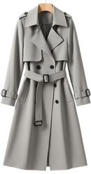 Eleanor British Windbreaker Coat