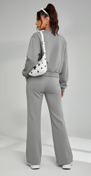 Leonie Slim-Fit Cardigan Set