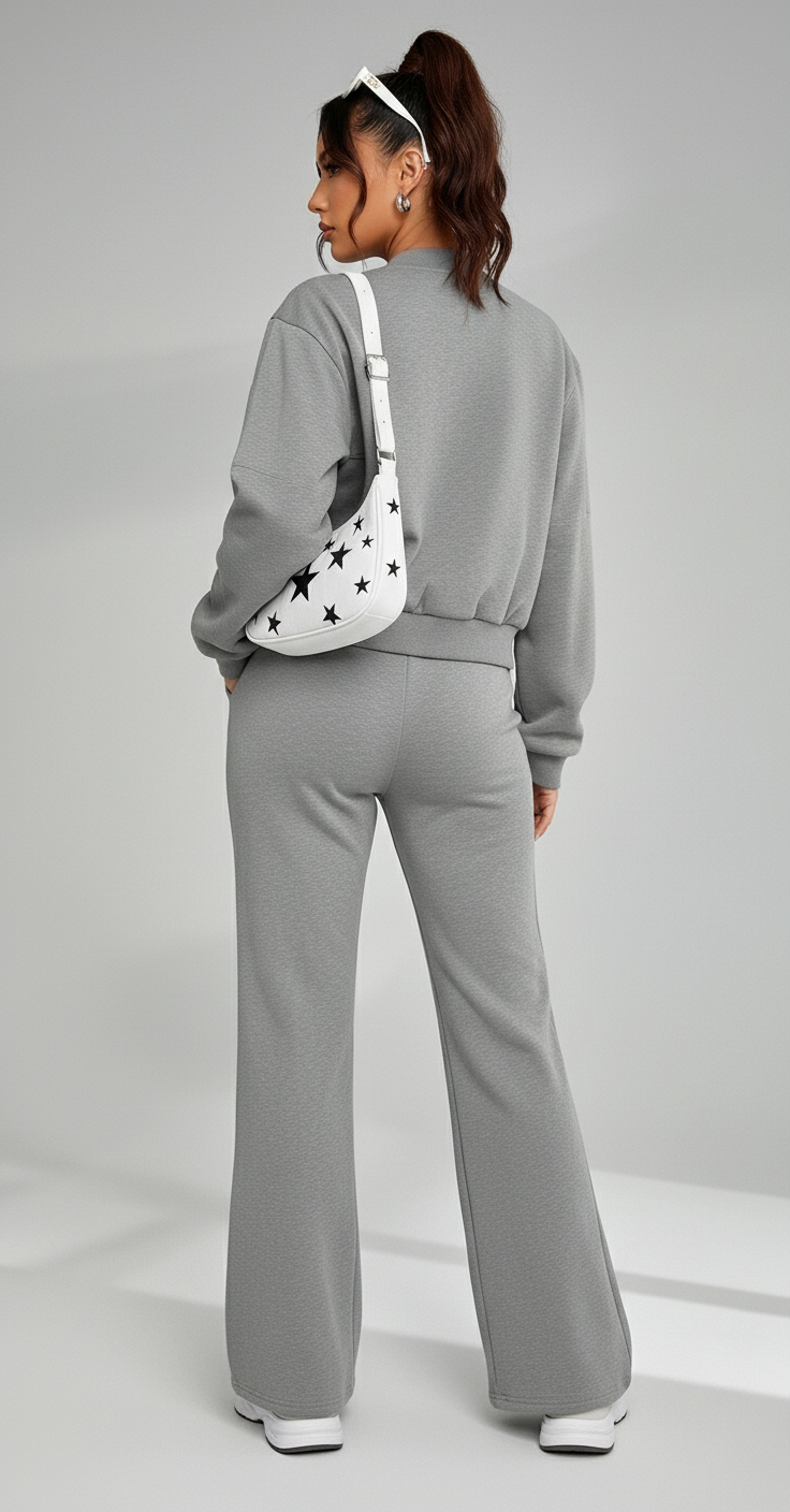 Leonie Slim-Fit Cardigan Set