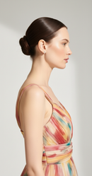 Selina Mesh Print Dress