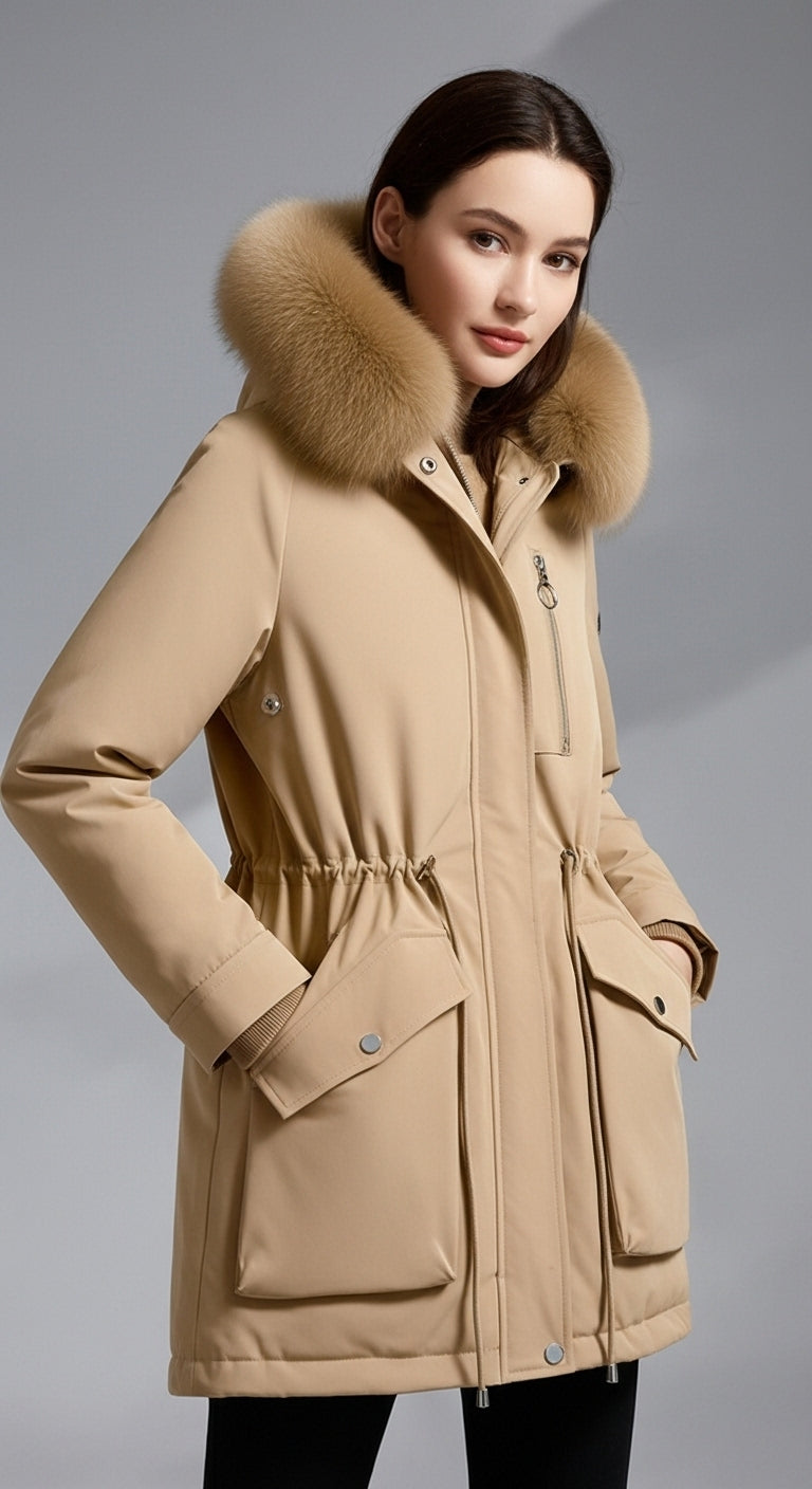 Mira Fleece-Lined Puffer Jacket