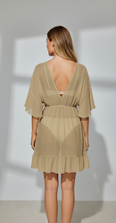 Isla Chiffon Beach Blouse