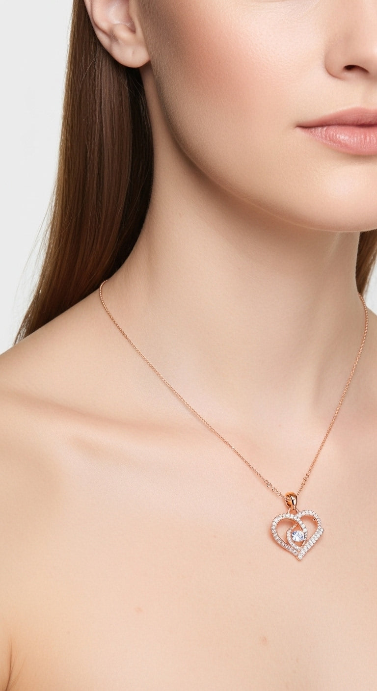 Amour Heart Necklace